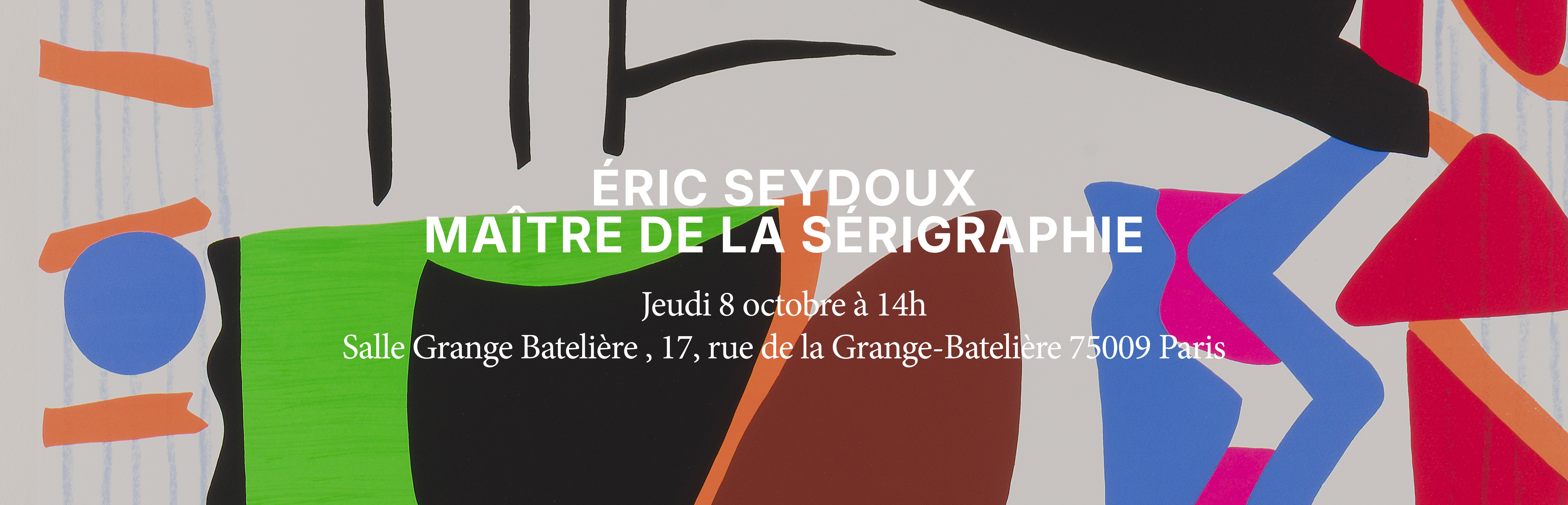 Éric Seydoux, maître de la sérigraphie